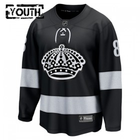 Los Angeles Kings Dresy Fanatics Premium Drew Doughty 2025-26 Černá Třetí - Dětské