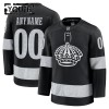 Los Angeles Kings Dresy Personalizované Fanatics Premium 2025-26 Černá Třetí - Dětské