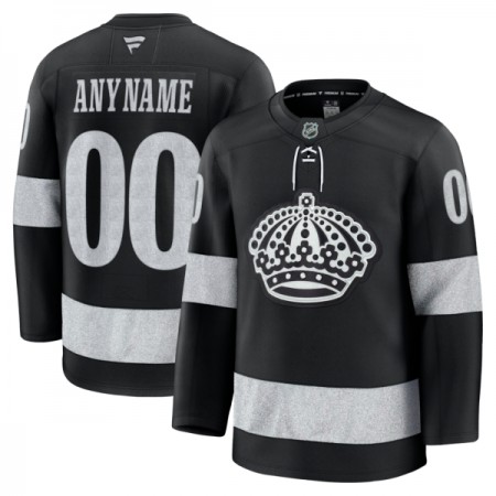 Los Angeles Kings Dresy Personalizované Fanatics Premium 2025-26 Černá Třetí - Pánské