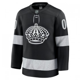 Los Angeles Kings Dresy Personalizované Fanatics Premium 2025-26 Černá Třetí - Pánské