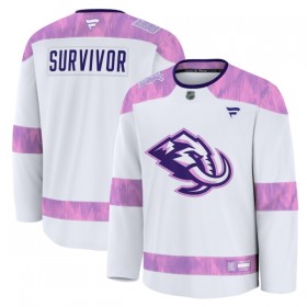 Dresy Personalizované Utah Hockey Club Fanatics Hockey Fights Cancer Practice Bílý - Pánské