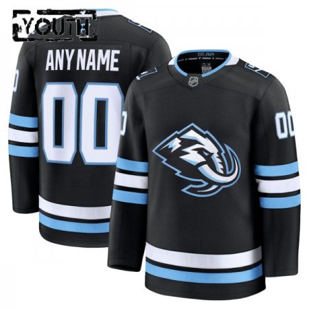 Dresy Personalizované Utah Hockey Club Fanatics Premium 2025-26 Černá Domácí - Dětské
