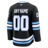 Dresy Personalizované Utah Hockey Club Fanatics Premium 2025-26 Černá Domácí - Pánské