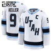 Dresy Utah Hockey Club Fanatics Premium Clayton Keller Bílý Venkovní - Dětské