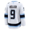 Dresy Utah Hockey Club Fanatics Premium Clayton Keller Bílý Venkovní - Pánské