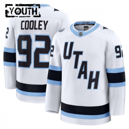 Dresy Utah Hockey Club Fanatics Premium Logan Cooley Bílý Venkovní - Dětské