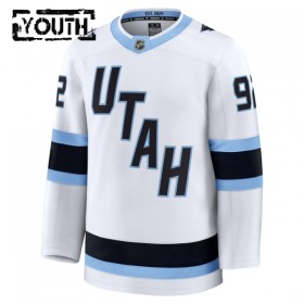 Dresy Utah Hockey Club Fanatics Premium Logan Cooley Bílý Venkovní - Dětské