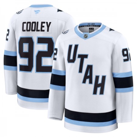 Dresy Utah Hockey Club Fanatics Premium Logan Cooley Bílý Venkovní - Pánské