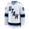 Dresy Utah Hockey Club Fanatics Premium Logan Cooley Bílý Venkovní - Pánské