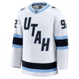 Dresy Utah Hockey Club Fanatics Premium Logan Cooley Bílý Venkovní - Pánské