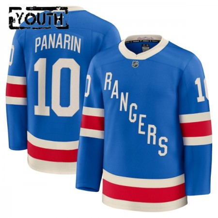 New York Rangers Dresy Fanatics Centennial Premium Artemi Panarin 2025-26 Modrý - Dětské New York Rangers Dresy Fanatics Centennial Premium Artemi Panarin 2025-26 Modrý - Dětské