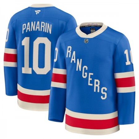 New York Rangers Dresy Fanatics Centennial Premium Artemi Panarin 2025-26 Modrý - Pánské