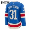 New York Rangers Dresy Fanatics Centennial Premium Igor Shesterkin 2025-26 Modrý - Dětské