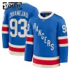 New York Rangers Dresy Fanatics Centennial Premium Mika Zibanejad 2025-26 Modrý - Dětské