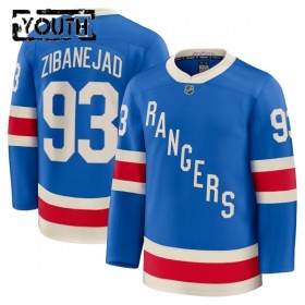 New York Rangers Dresy Fanatics Centennial Premium Mika Zibanejad 2025-26 Modrý - Dětské