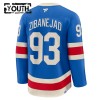 New York Rangers Dresy Fanatics Centennial Premium Mika Zibanejad 2025-26 Modrý - Dětské