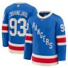 New York Rangers Dresy Fanatics Centennial Premium Mika Zibanejad 2025-26 Modrý - Pánské New York Rangers Dresy Fanatics Centennial Premium Mika Zibanejad 2025-26 Modrý - Pánské