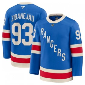 New York Rangers Dresy Fanatics Centennial Premium Mika Zibanejad 2025-26 Modrý - Pánské