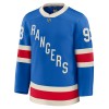 New York Rangers Dresy Fanatics Centennial Premium Mika Zibanejad 2025-26 Modrý - Pánské