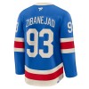 New York Rangers Dresy Fanatics Centennial Premium Mika Zibanejad 2025-26 Modrý - Pánské