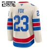 New York Rangers Dresy Fanatics Premium Adam Fox 2025-26 Bílý Winter Classic - Dětské
