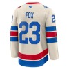 New York Rangers Dresy Fanatics Premium Adam Fox 2025-26 Bílý Winter Classic - Pánské