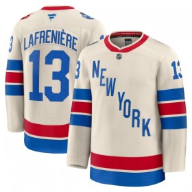 New York Rangers Dresy Fanatics Premium Alexis Lafreniere 2025-26 Bílý Winter Classic - Pánské