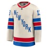 New York Rangers Dresy Fanatics Premium Alexis Lafreniere 2025-26 Bílý Winter Classic - Pánské