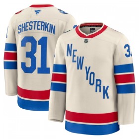 New York Rangers Dresy Fanatics Premium Igor Shesterkin 2025-26 Bílý Winter Classic - Pánské