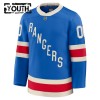 New York Rangers Dresy Personalizované Fanatics Centennial Premium 2025-26 Modrý - Dětské