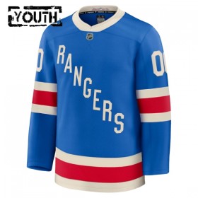 New York Rangers Dresy Personalizované Fanatics Centennial Premium 2025-26 Modrý - Dětské