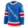New York Rangers Dresy Personalizované Fanatics Centennial Premium 2025-26 Modrý - Pánské