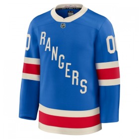 New York Rangers Dresy Personalizované Fanatics Centennial Premium 2025-26 Modrý - Pánské
