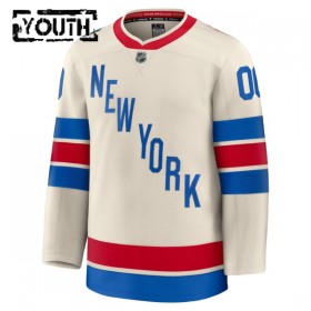 New York Rangers Dresy Personalizované Fanatics Premium 2025-26 Bílý Winter Classic - Dětské