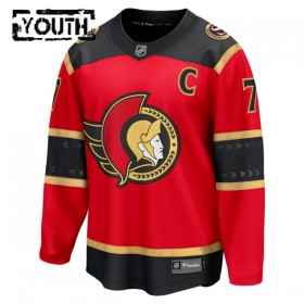 Ottawa Senators Dresy Fanatics Premium Brady Tkachuk 2025-26 Červené Třetí - Dětské