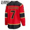 Ottawa Senators Dresy Fanatics Premium Brady Tkachuk 2025-26 Červené Třetí - Dětské