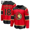 Ottawa Senators Dresy Fanatics Premium Tim Stutzle 2025-26 Červené Třetí - Dětské