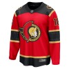Ottawa Senators Dresy Fanatics Premium Tim Stutzle 2025-26 Červené Třetí - Pánské
