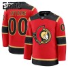 Ottawa Senators Dresy Personalizované Fanatics Premium 2025-26 Červené Třetí - Dětské