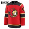 Ottawa Senators Dresy Personalizované Fanatics Premium 2025-26 Červené Třetí - Dětské