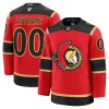Ottawa Senators Dresy Personalizované Fanatics Premium 2025-26 Červené Třetí - Pánské