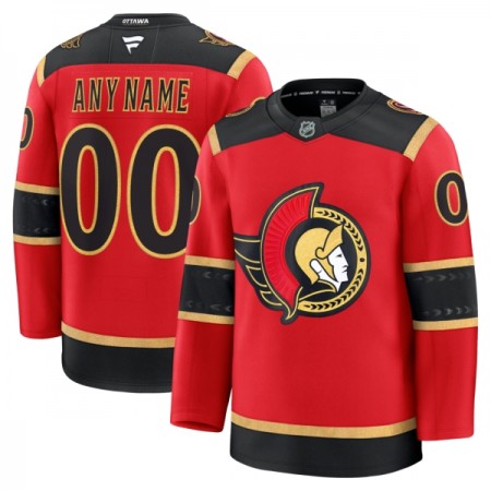 Ottawa Senators Dresy Personalizované Fanatics Premium 2025-26 Červené Třetí - Pánské