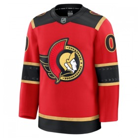 Ottawa Senators Dresy Personalizované Fanatics Premium 2025-26 Červené Třetí - Pánské