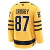 Pittsburgh Penguins Dresy Fanatics Premium Sidney Crosby 2025-26 Gold Třetí - Pánské