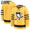 Pittsburgh Penguins Dresy Personalizované Fanatics Premium 2025-26 Gold Třetí - Dětské