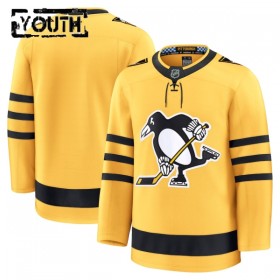 Pittsburgh Penguins Dresy Personalizované Fanatics Premium 2025-26 Gold Třetí - Dětské