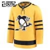 Pittsburgh Penguins Dresy Personalizované Fanatics Premium 2025-26 Gold Třetí - Dětské
