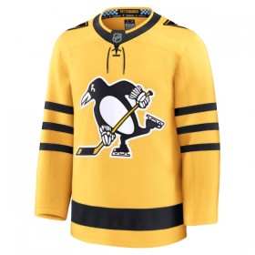 Pittsburgh Penguins Dresy Personalizované Fanatics Premium 2025-26 Gold Třetí - Pánské
