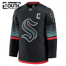 Seattle Kraken Dresy Fanatics Premium Eberle Jordan 2025-26 Černá Třetí - Dětské