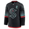 Seattle Kraken Dresy Fanatics Premium Eberle Jordan 2025-26 Černá Třetí - Pánské